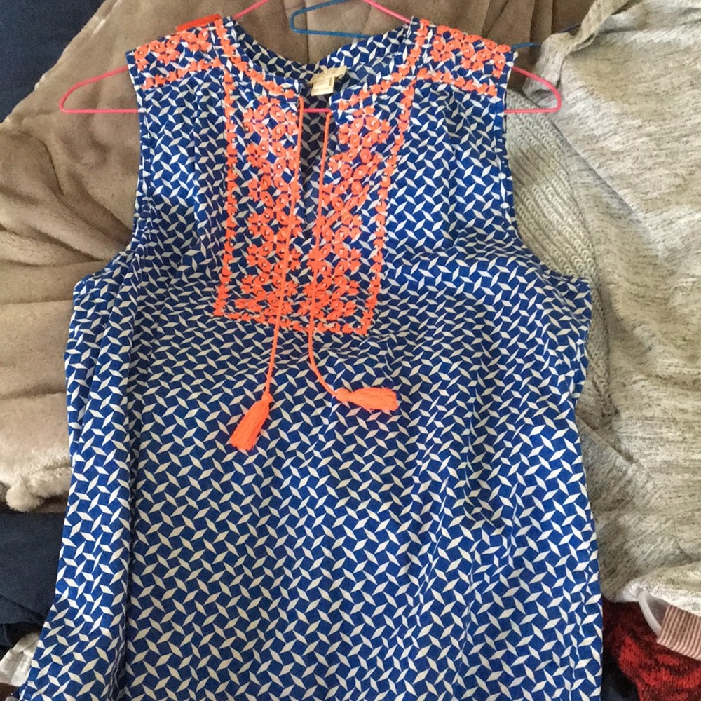 J Crew summery top